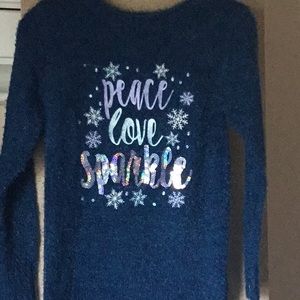 Girls winter sweater